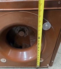Loren Cook Inline Centrifugal Air Circulator 135 SQNH 3 Phase 460V 1000 CFM NEW