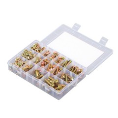 240 Pcs Flanged Bolts And Nuts Kit Grade 8.8 Metric M5 M6 M8 14 Sizes Bolts