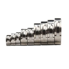 10/100X 304 Stainless Steel Single Ear Hose Clamps Assortment Water Pipe Hoop
