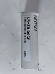 This is a Keyence LR-ZB100CP self-contained CMOS laser sensor.