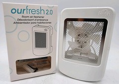 Fresh Products OurFresh 2.0 Room Air Freshener Dispenser Wall Mount White New