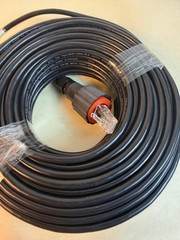Amphenol Sine Systems 67085 RJ45 Industrial Cable CAT5e Power/Data Hybrid Cable