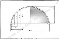 40x20x18 DuroSPAN Metal Barn Off Grid Home & Shop Steel Buildings Open DIY Ends