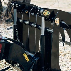 Titan 34″ Clamshell Root Grapple Rake Attachment Fits Mini Skid Steer