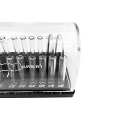 Dental Orthodontic Arch Wire Storage Box Archwires Organizer Holder Round Cases