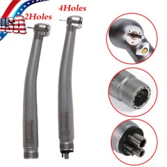 NSK Style Dental Fiber Optic High Speed Turbine with LED Light Handpiece 4 H 2 H