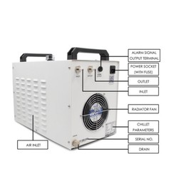S&A Genuine CW-3000DG Industrial Water Chiller Cool 50W 60W 80W CO2 Laser Tube