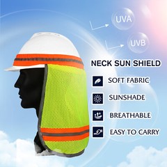 EvridWear Hard Hat Sun Shade Shield – Construction, Outdoor Work, UV Protection