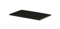 Cal-Mil 24407-610-13 6.5″ x 10.5″ x 0.5″H Black Melamine Tray – 6 Each