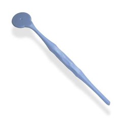 50 Pieces Dental Autoclavable Disposable Mouth Mirror Blue -ORAL32