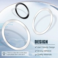 Universal Magnetic Stick on Ring For Magsafe Wireless Charger iPhone 14 13 12