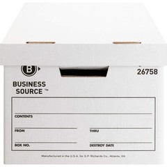 Medium Duty Lift-off Lid Storage Box for Organized Business Supplies