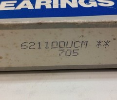 NSK 6211DDUCM Ball Bearing Deep Groove 55X100X21mm Double Sealed