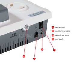 USA Dental Ultrasonic Scaler fit EMS Cavitron + LED Handpiece+Tips+Bottle VRN-A8