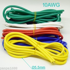 1m Flexible Soft Silicone Wire Tin Copper RC Electronic Cable W/Various Colours