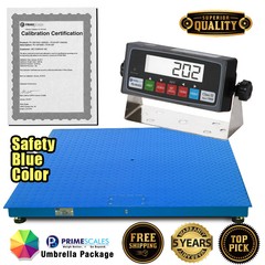 Prime Scales 10000lb Pallet Scale /Floor Scale w/ Indicator 24×36″ Cal-Cert