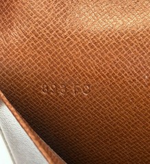 Vintage LOUIS VUITTON Monogram Canvas Agenda Calendar Cover Medium Brown