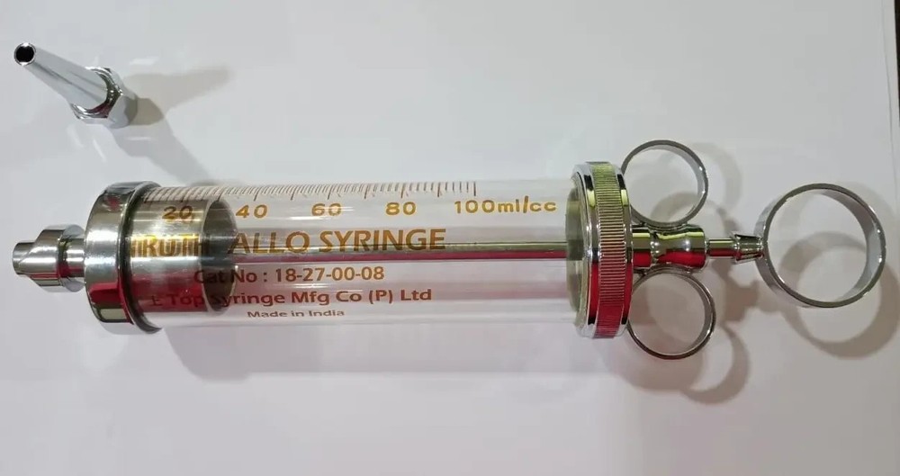 Reiner Alexander Glass Toomey Syringe TURP 100ML