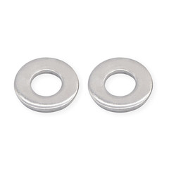 M6 Flat Washer, 14Mm OD, 18-8 304 Stainless Steel Metric Washers for Bolts Screw