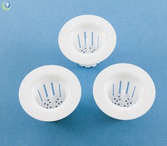 DENTAL DISPOSABLE EVACUATION STRAINER TRAPS CUSPIDOR FILTER SCREEN STANDARD 3/PK