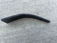 Sandbaggy Curved Aluminum Form Wedge for Concrete Forms (Reusable)