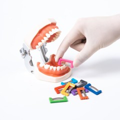 EASYINSMILE Orthodontic Dental IPR System Interproximal Peel Contra Angle Strips