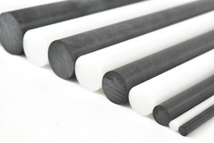 BuyPlastic Black Delrin Acetal Copolymer Rod 1/4″ Diameter x 1 ft Nominal Length