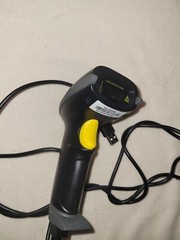 Wonenice USB Laser Barcode Scanner Wired Handheld Bar Code Scanner Reader Black