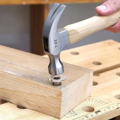 4-Pronged 3/8″-16 Stainless Steel T-Nuts – Set of 10 for Wood & Climbing Holds