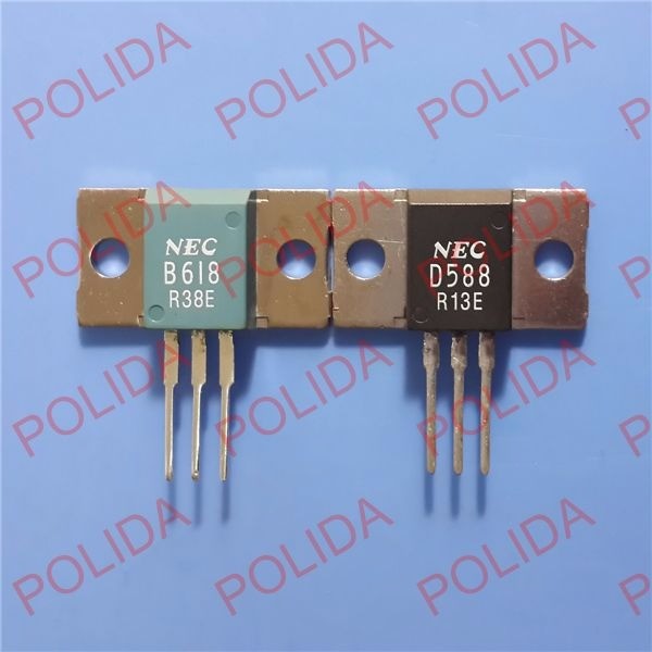 1pair Transistor NEC MT-100 2SB618/2SD588 B618/D588
