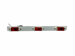 red marker light bar incandescent Trailer- 15 1/16in Red Model