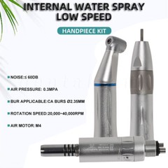 Dental Slow Low Speed Straight Handpiece Air Motor 4Holes E-type NSK STYLE WY4