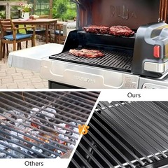 SUS304 9MM Stainless Steel Grill Grates for Ninja FlexFlame PG300 Series,XSKGRIL