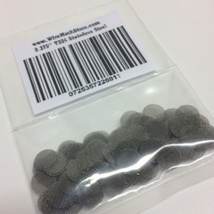 50 COUNT Stainless Steel T304 Wire Mesh Filter Disks 3/8″ 60 mesh MADE IN USA!
