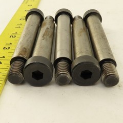 5/8″ Shoulder Dia. X 3-1/2″ Length 1/2″-13 Socket Head Shoulder Bolt Lot Of 5