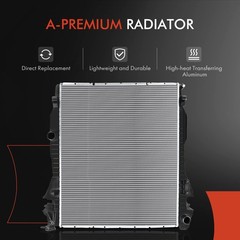 Engine Coolant Radiator Assembly Compatible with Dodge & Ram