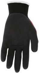 Ninja BNF Work Gloves, 18 Gauge, Nitrile Foam Coated Palm & Fingertips, N96970