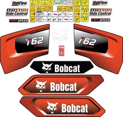 Fits Bobcat T62 Decal Kit Skid Steer / safety decals 3M VINYL / FREE SHIPPING