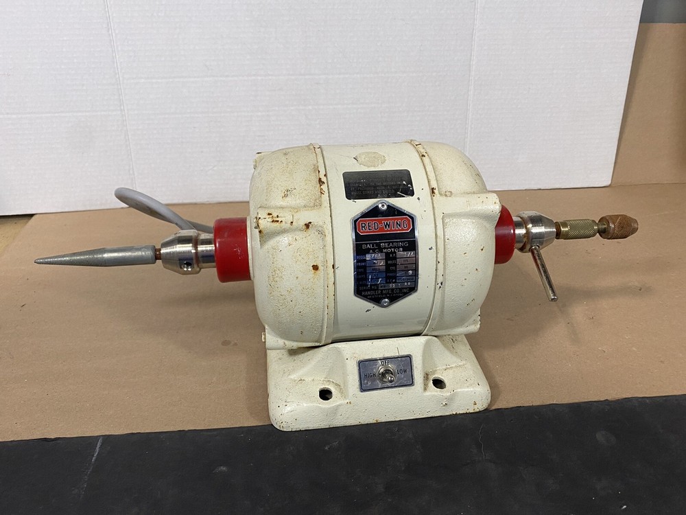 Red Wing Ball Bearing A.C. Motor (Model 26A)- Works!