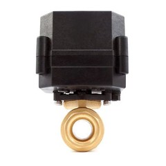 3/8″ NPT Motorized Ball Valve Body 9, 12V to 24V AC / DC 3-wire Brass FKM/PTFE