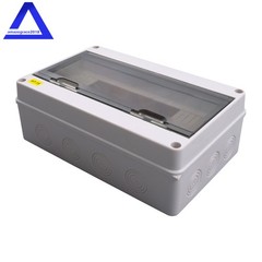15 Way Power Distribution Box W/ Din Rail For Indoor and Outdoor Waterproof IP65