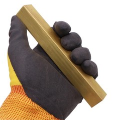 3/4×3/4×6 Inch C360 Brass Flat Bar 6 Inch Long Solid .750 Inch Flat Mill Stock
