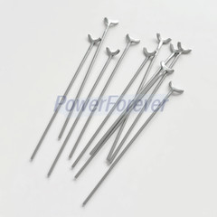 20pcs Dental Y-Type J Clasp Orthodontic Retainer Oblique Clasps Bars 0.8/0.9/1.0