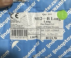 Lindapter M12 Type B Girder Clamps Structural Steel Beam Connectors 200 Qty