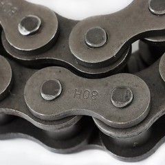 #80H Roller Chain 10 Feet With 1 Connecting Link Heavy Duty
