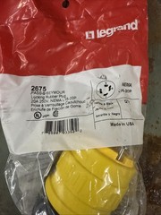 NEMA L15-20P Locking Plug Twist Lock Turnlok 20A 250V L1520-P