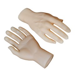 1 Pair Simulation Male Hands Model Men Mannequin Watch Jewelry Displays Prop