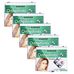 1-5kit Dental Orthodontic Sapphire Brackets 20 pcs/kit Roth 0.022 345 with hooks