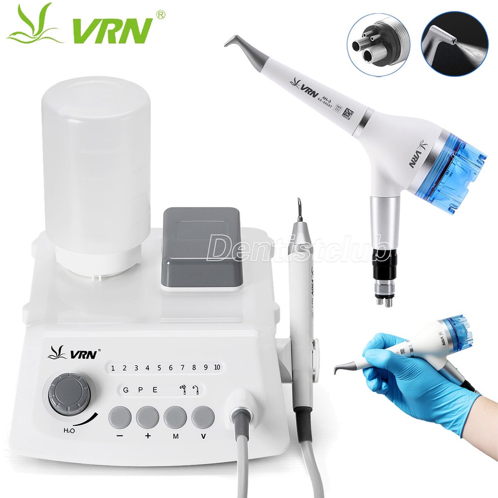 Dental Ultrasonic Scaler Cavitron LED Handpiece /Air Flow Teeth Polishing Gun