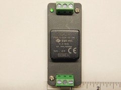 CUI PDQE10-Q24-S5-DIN 24V(9-36VDC) In 5V 2000mA 10W Out DIN Rail DC/DC Converter
